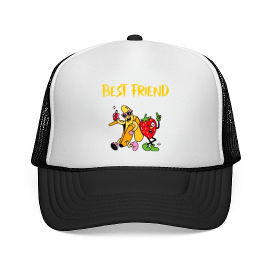 Banana design cartoon Trucker Caps