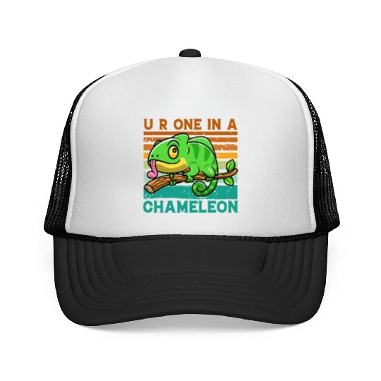 U R One in a Chameleon Trucker Caps