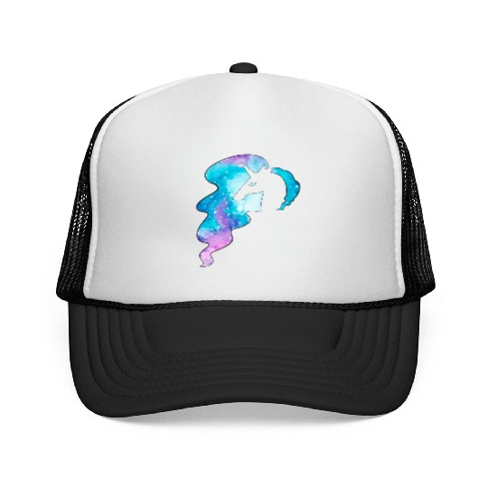 Elegant Galaxy Unicorn Trucker Caps