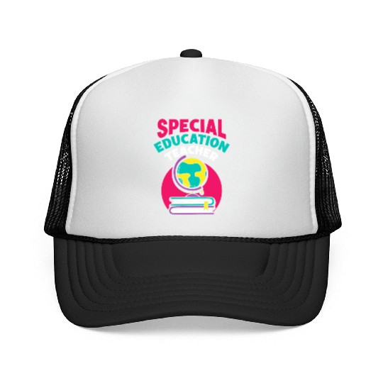 Special Education Teacher Sped Awareness Cute Trucker Caps