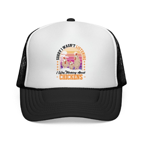 Chickens Gift Chicken Trucker Caps