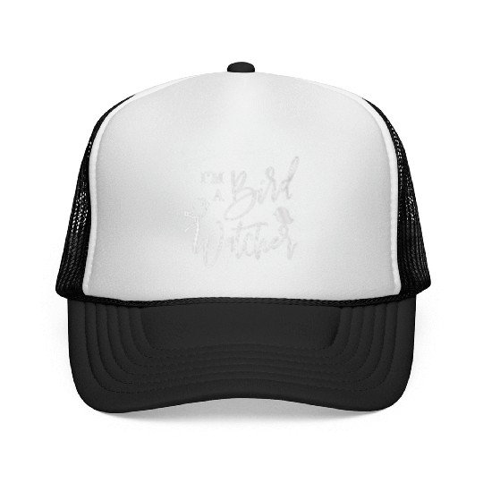 I m a bird watcher Trucker Caps