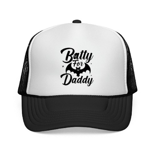 Bat Daddy Halloween Trucker Caps