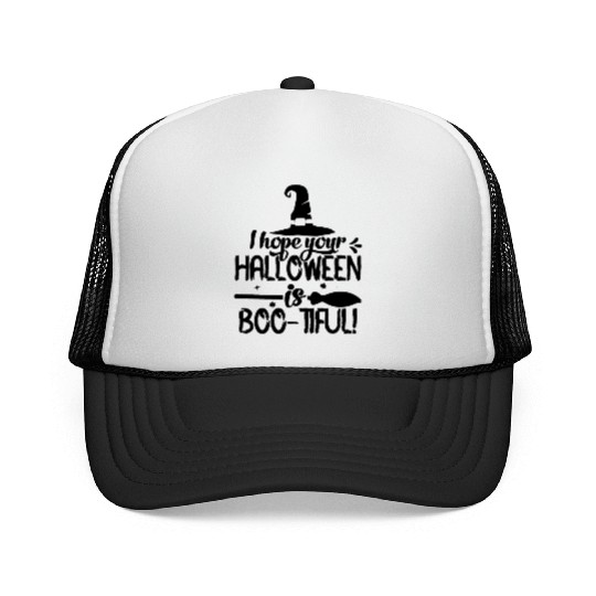 Halloween Bootful Witch Trucker Caps