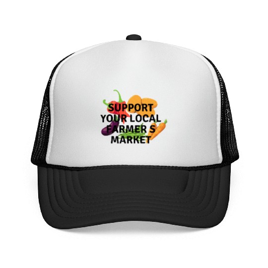 farmers market Trucker Caps