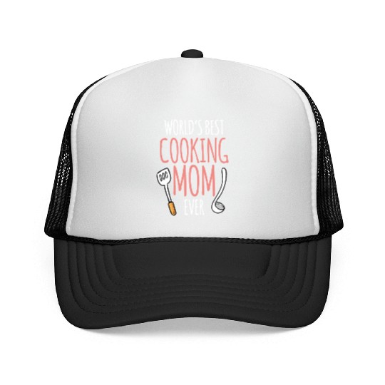 World's Best Cooking Mom Mommy Cook Mother Trucker Caps