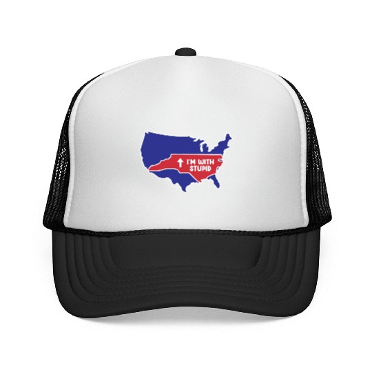 North Carolina for patriotic North Carolinians Trucker Caps