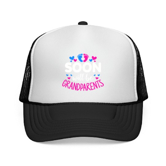 We Will Soon Become Grandparents, Be Grandparents Trucker Caps