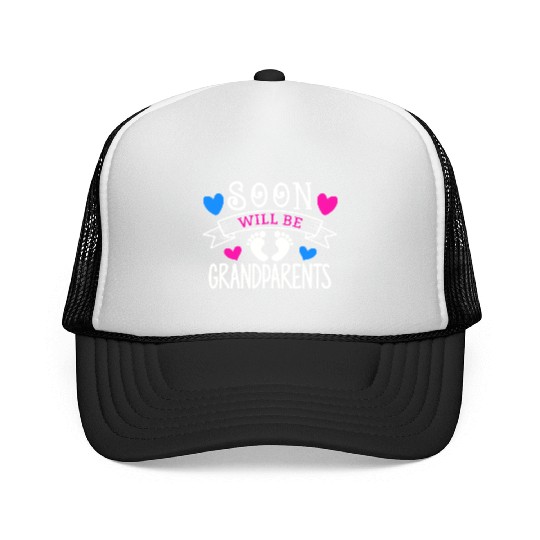 We Will Soon Become Grandparents, Be Grandparents Trucker Caps
