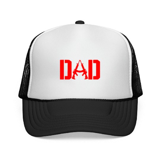 2A Dad ©WhiteTigerLLC.Com LIKE US ON FACEBOOK Trucker Caps
