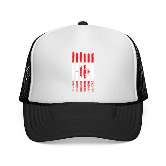 Viva Canada flag love proud canadian people design Trucker Caps