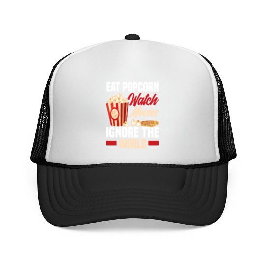 Film Popcorn Cinema Trucker Caps