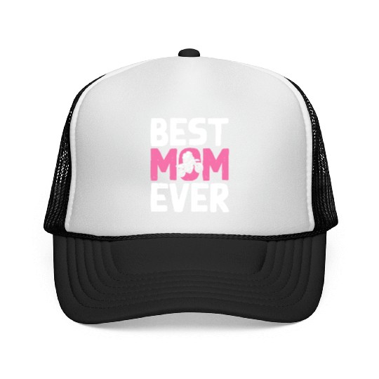 Dirt Bike Biker Best Mom Ever Motorcycle Motocross Trucker Caps