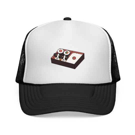 Sushi Bento Box Australian Shepherd Trucker Caps
