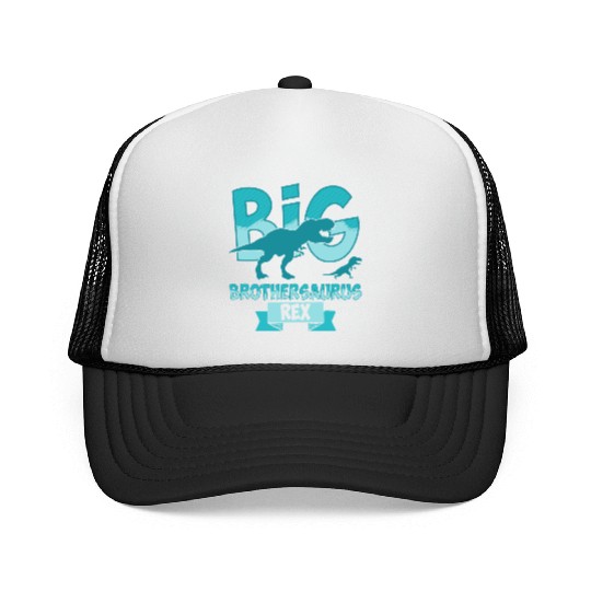 Big Brother Rex Dinosaur . Brothersaur Rex Tyranno Trucker Caps