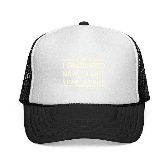 Funny College High School Graduation Gift Senior Trucker Caps