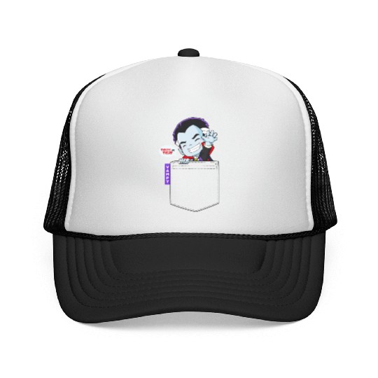 Pocket Chibi Vampire Trucker Caps