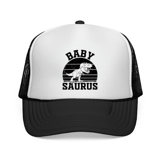 Baby Saurus Newborn Baby Dino Baby Dinosaur - Baby Trucker Caps