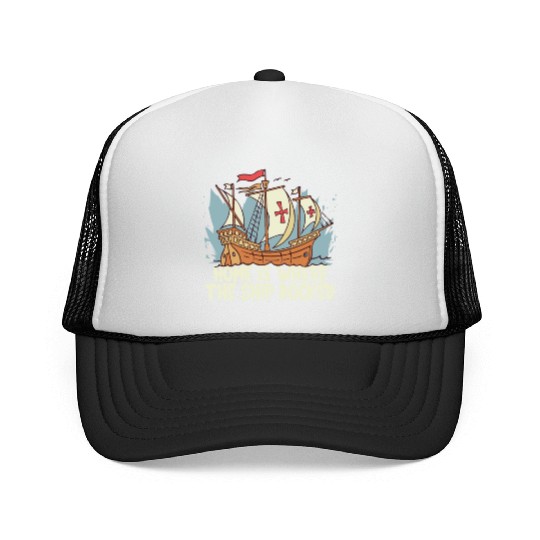 Columbus Day 1492 Trucker Caps