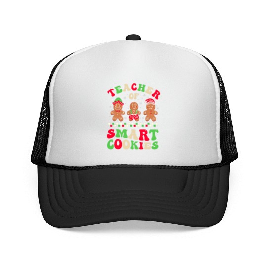 Teacher Of Smart Cookies Gingerbread Crew Trucker Caps