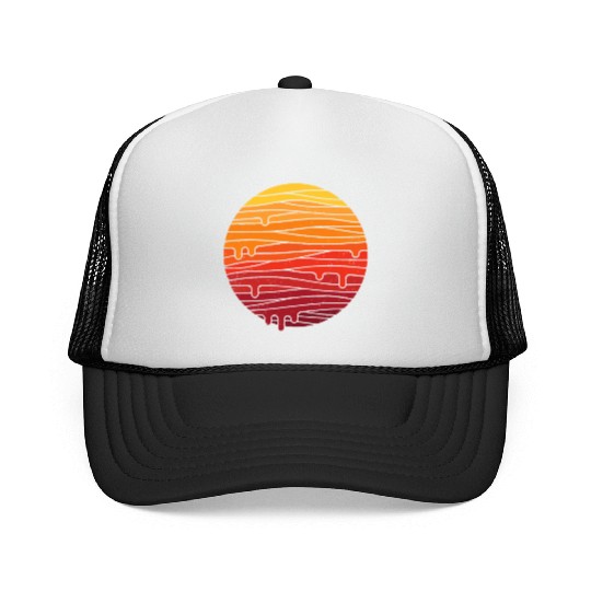 The Mountain Sun and Moon Trucker Caps