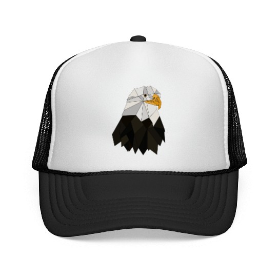 Eagle geometrical Trucker Caps