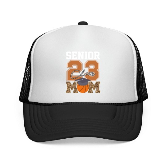 Senior Class Of 2023 Basketball Proud Cheer Mom Trucker Caps