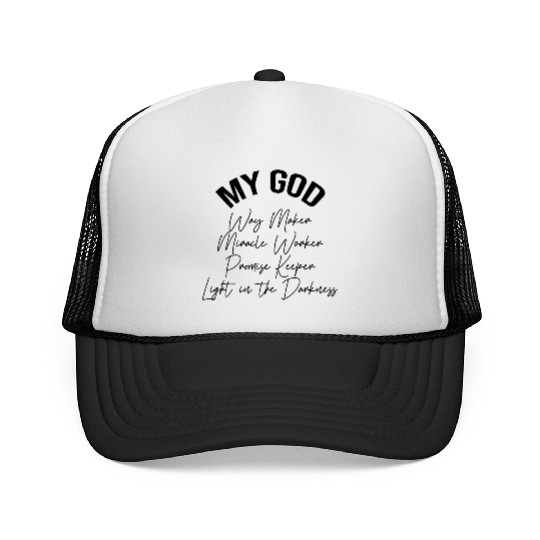 Way Maker (Black) Trucker Caps