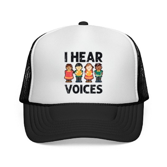 I hear voices - orchestra Trucker Caps