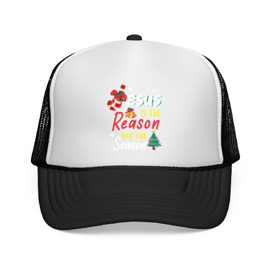 Jesus Is The Reason For The Season Trucker Caps