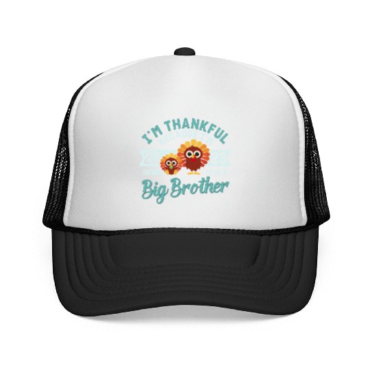 Big Brother 2023 Baby Thanksgiving Turkey Boys Trucker Caps
