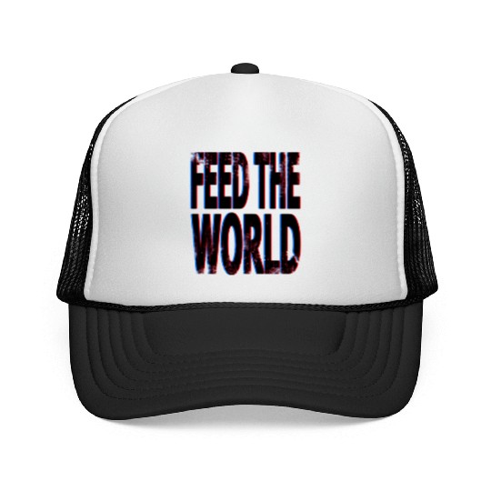 quot Feed The World quot Essential Trucker Caps