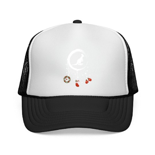 Winter dreamcatcher Christmas Kangaroo Trucker Caps