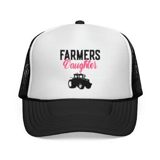 Farming Farmer Daughter Vintage Trucker Caps
