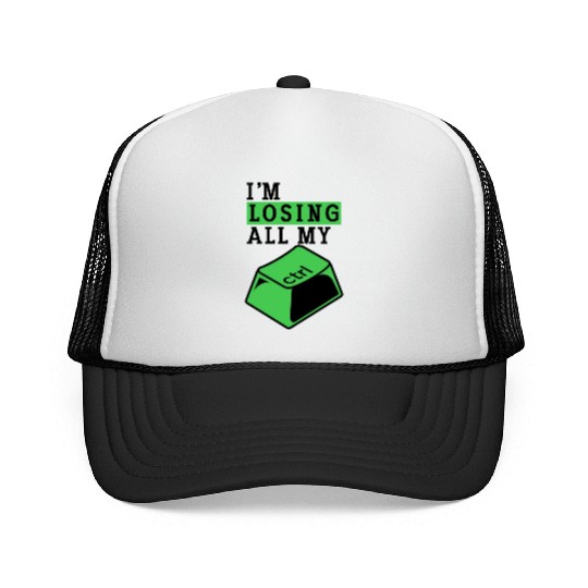 Cyber Security Computer Key Software Engineer Trucker Caps