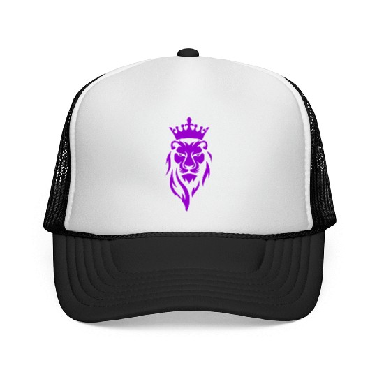 LION LILAC Trucker Caps