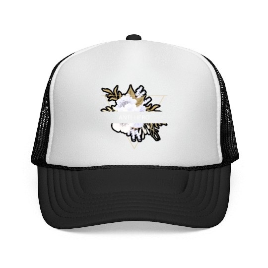Anti-Hero Flower Text Gift Music Fan Lover Trucker Caps