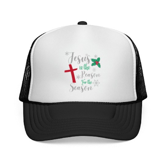 Jesus Is The Reason For The Season Trucker Caps
