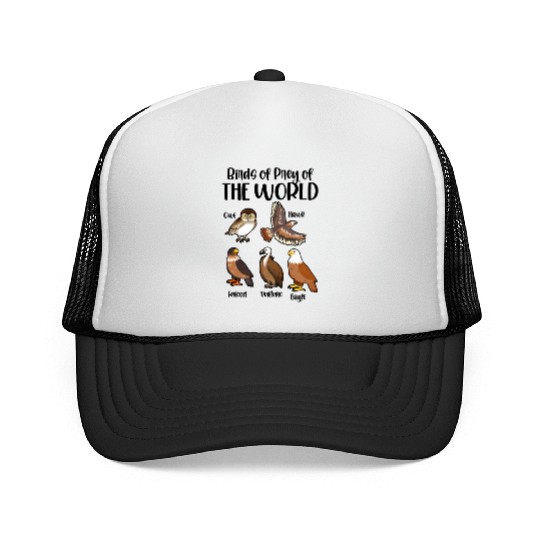 Birds of Prey Of The World Trucker Caps