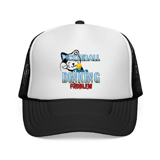 Funny pickleball Trucker Caps