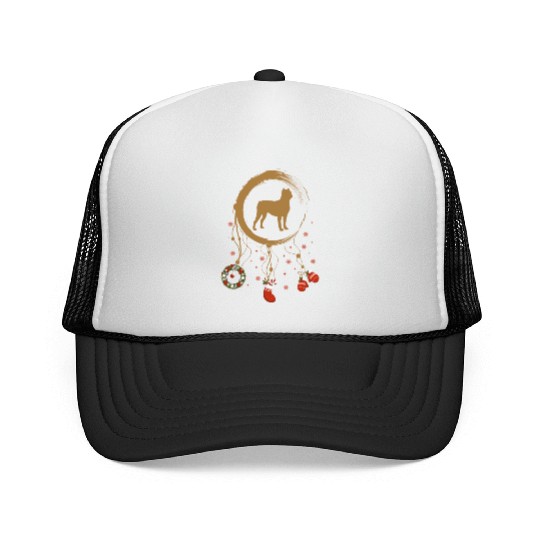 dog dreamcatcher Christmas Cane Corso Trucker Caps