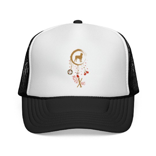dog dreamcatcher Christmas Cane Corso Trucker Caps