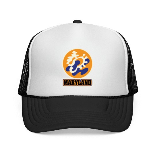 US States MARYLAND Trucker Caps