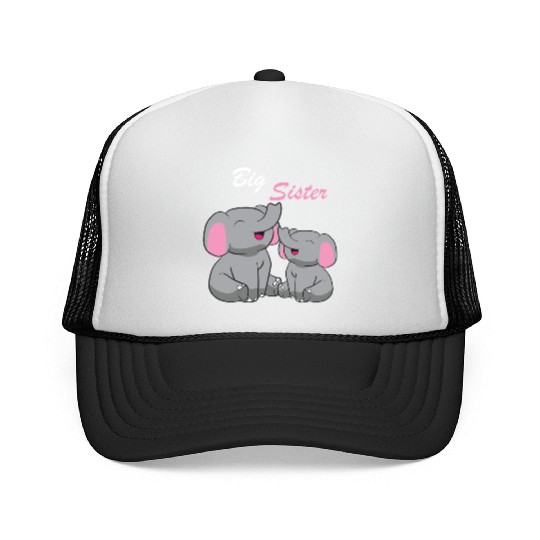 Elephants - Big Sister Trucker Caps