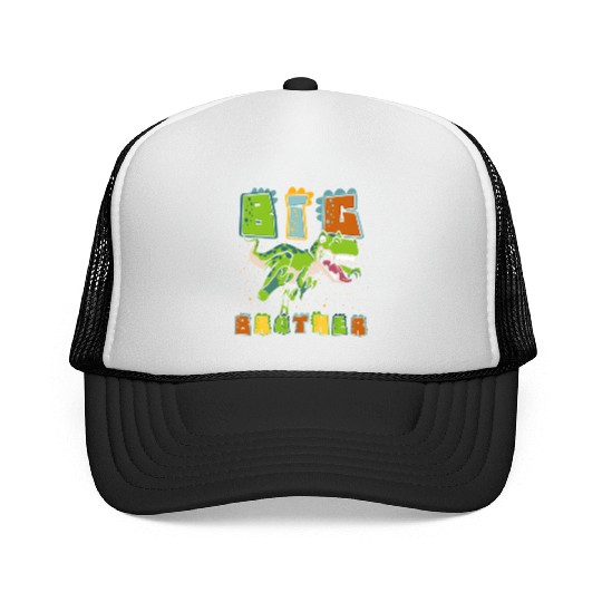 Dinosaur Big Brother Trex Trucker Caps