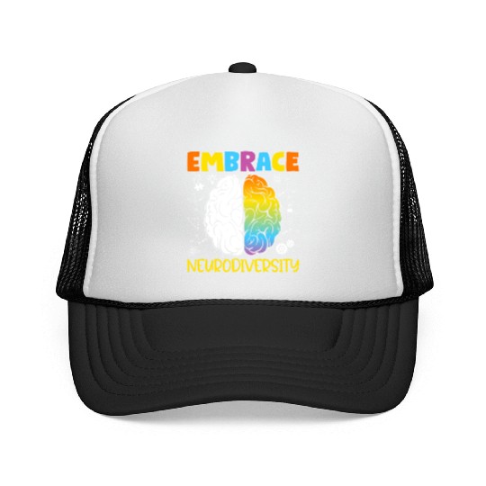 Neurodiversity - Embrace ADHD Autism ASD Trucker Caps