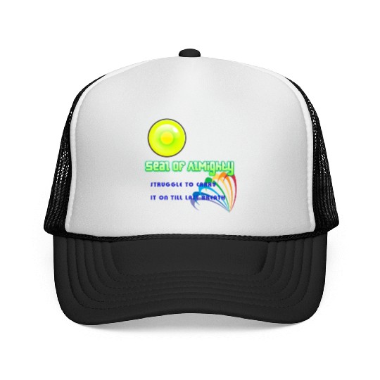 SEAL OF ALMIGHTY Trucker Caps