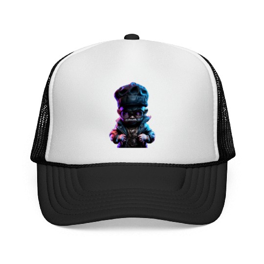 Baby Cyberpunk Gangsta Trucker Caps