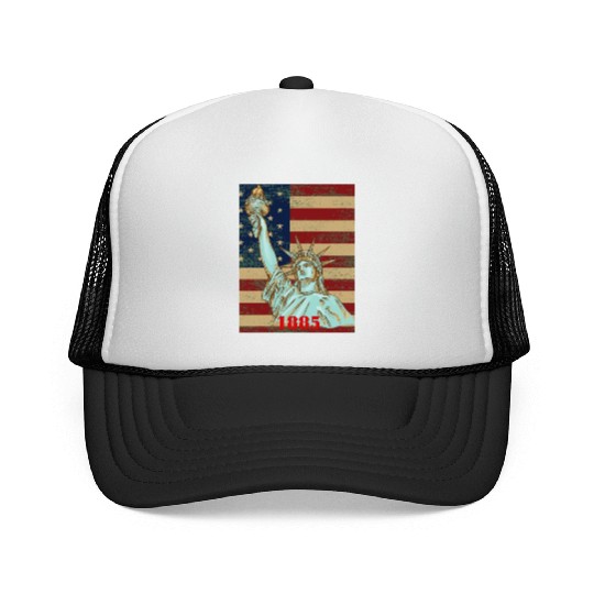 LOVE-Statue of Liberty Trucker Caps