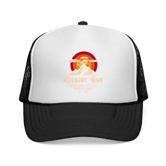 Hickory Run state park Pennsylvania retro camping Trucker Caps